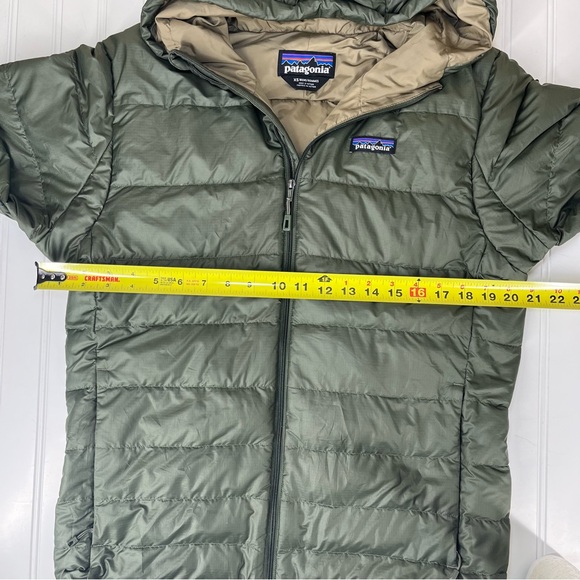 Patagonia Worn Wear Men’s Hi-Loft Down Hoodie Jacket Men’s XS - Picture 4 of 10
